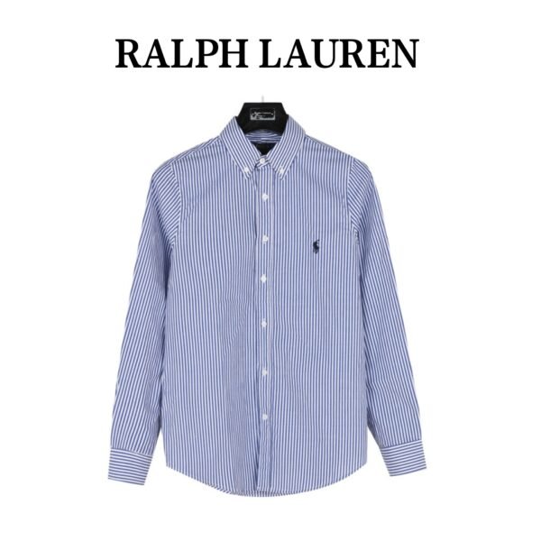 Loose Fit Striped Cotton Shirt