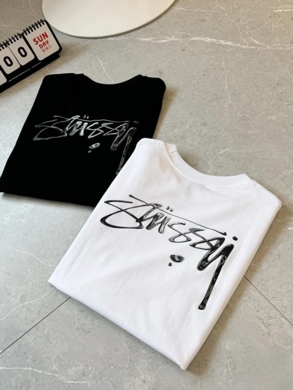 Stussy limited edition HONG KONG print short-sleeved T-shirt