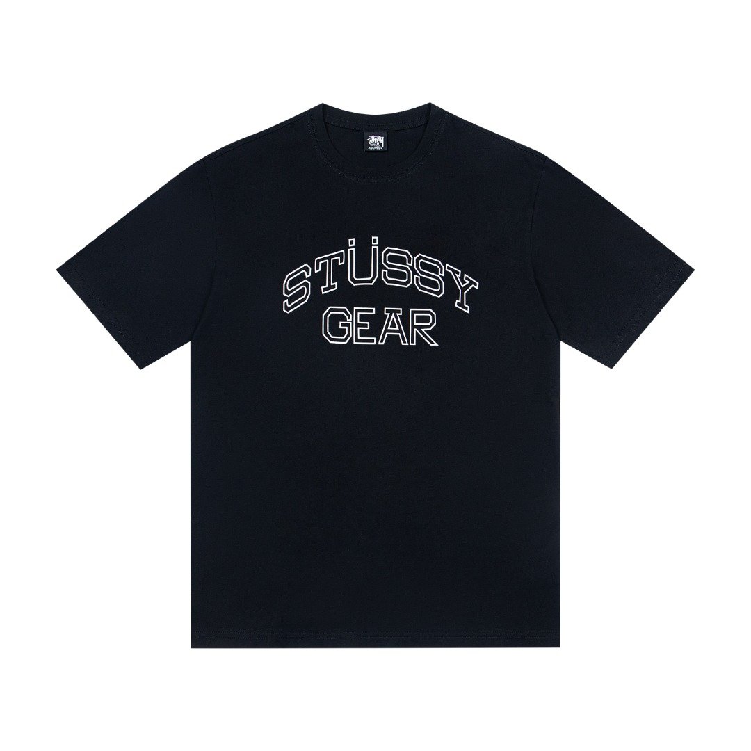 Stussy Stussy men and women couples same style short-sleeved half-sleeved T-shirt O2