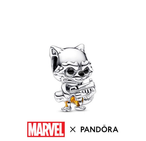 (PANDORA) Marvel Galaxy Guardians series, Rocket Raccoon charms DIY