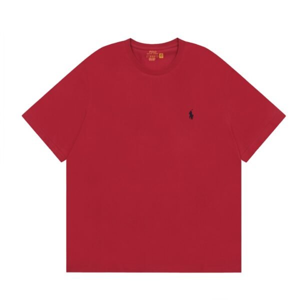 Ralph Lauren Classic Pony Braid Round Neck Basic Short Sleeve