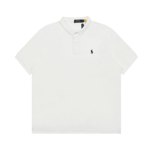 Ralph Lauren classic pony embroidered lapel POLO short sleeve